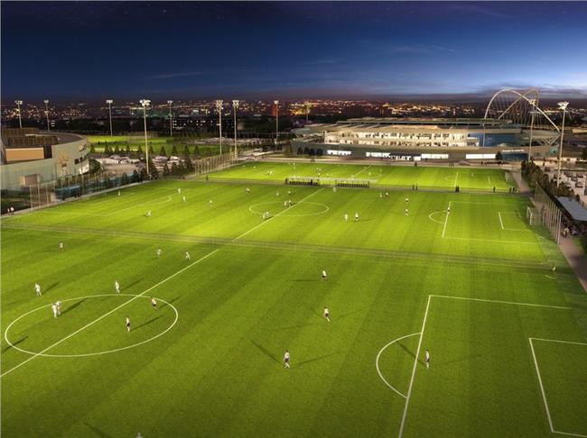 Футбольная академия Манчестер Сити . фото с сайта http://www.manchesterconfidential.co.uk/