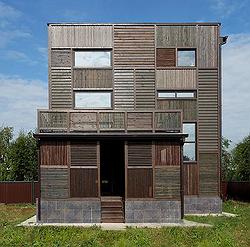 ���� ��������. Wood Patchwork House. ���� ��� 