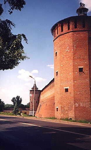 Kolomna district. Kolomna. Kremlin. Tower Kolomenskaya (Marinkina). XVI cent.