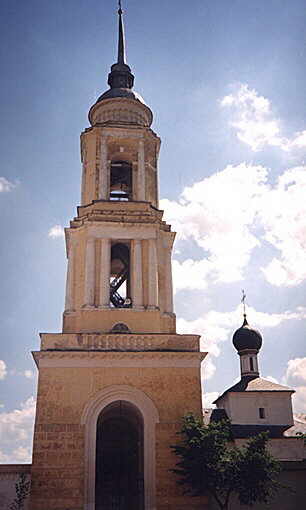 Kolomna district. Kolomna. Novo(New)-Goloutvin Monastery. Bell-Tower. XIX cent.