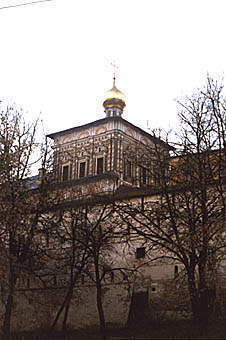 Церковь Сергия Радонежского Троице-Сергиевой лавры. Основной вид.