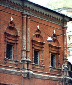 Келейный корпус с палатами Нарышкиных в Высокопетровском монастыре в Москве 