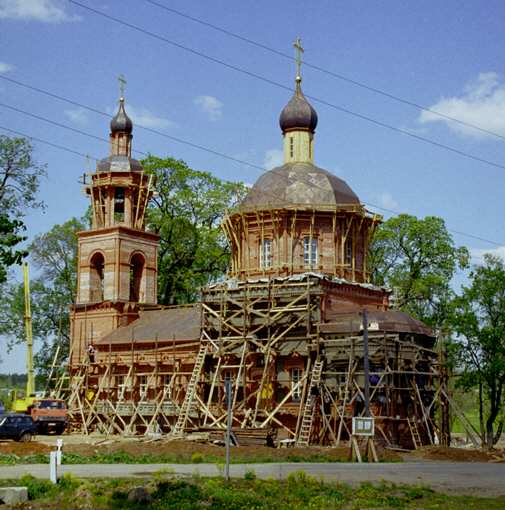 Church of Nativity of the Virgin, Village Roudnevo (Nara-Fominsk district).