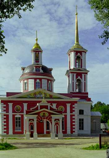 Church of Kazan Icon of the Virgin, Village Almazovo (Shelkovo district).