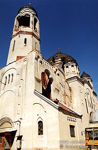Borovsk district. Borovsk. Intercession Church.  