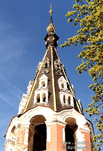Kaluga. Belfry of Church of George, Victor the Great Martyr 