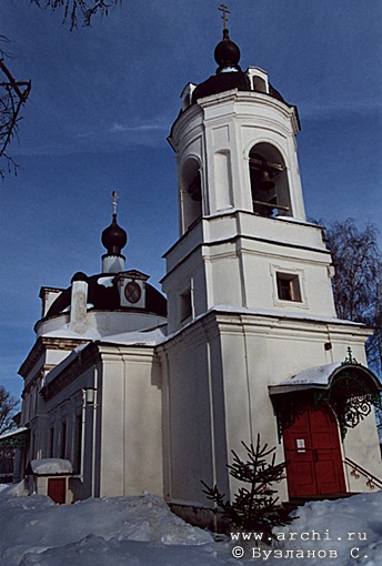 Ostafyevo. Church of Archangel Michael. 1st half of the XVIIIth cent.
