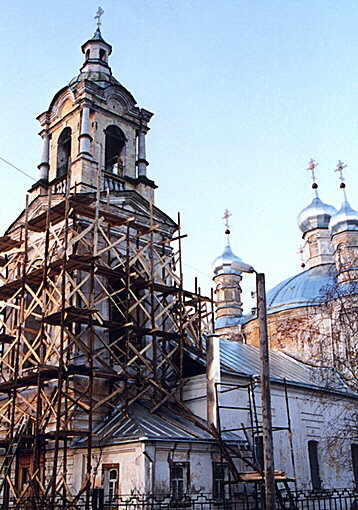 Staritsa district. Staritsa. Church of Elija, the Prophet. XVIII cent.
