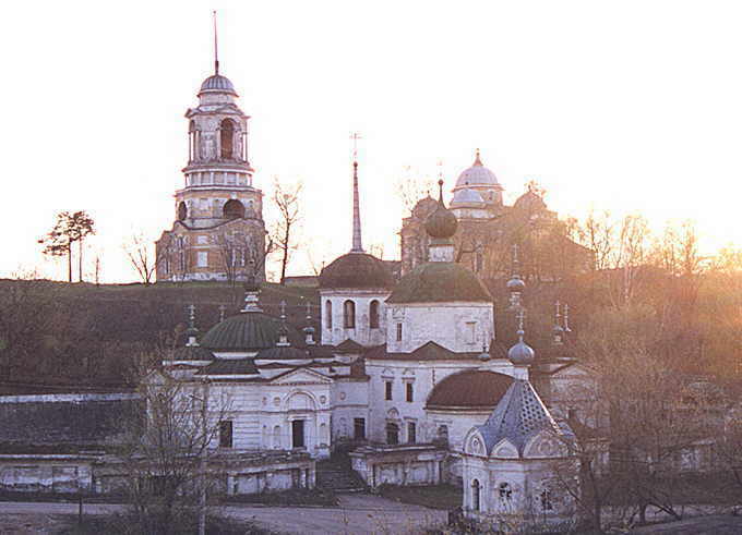 Staritsa district. Staritsa. Church of Nativity of the Virgin. XVIII cent.