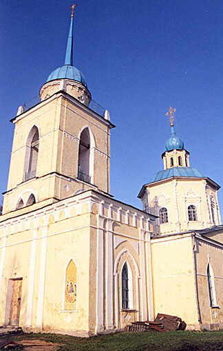 Torzhok district. Bernovo. Assumption Church. XIX cent.