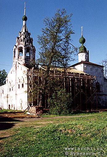 Uglich district. Uleyma. Nikolo-Uleyma Monastery. Initiation Church. XVI 