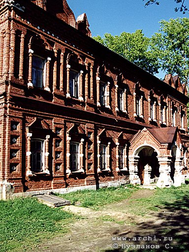 Uglich district. Uleyma. Nikolo-Uleyma Monastery. Inn. XIX 