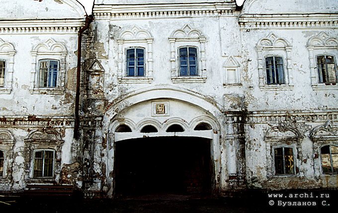 Uglich district. Uleyma. Nikolo-Uleyma Monastery. Trinity Church (Gate-Church). XVIII 