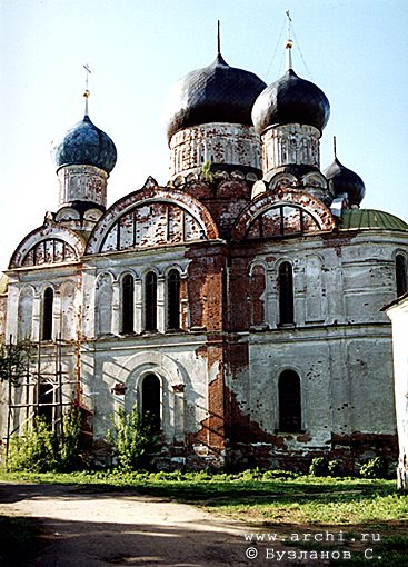 Uglich district. Uglich. Epiphany Monastery. Epiphany Church. XIX 