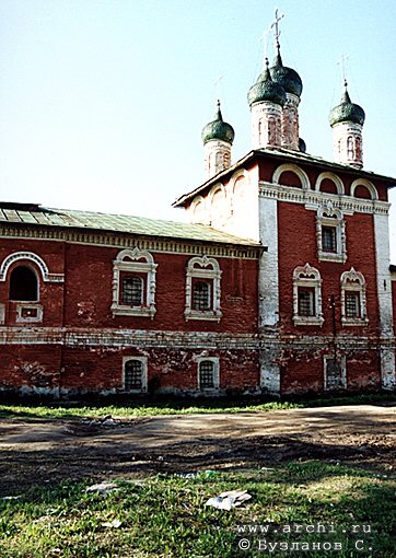 Uglich district. Uglich. Epiphany Monastery. Church of Smolensk Icon of the Virgin. XVIII  