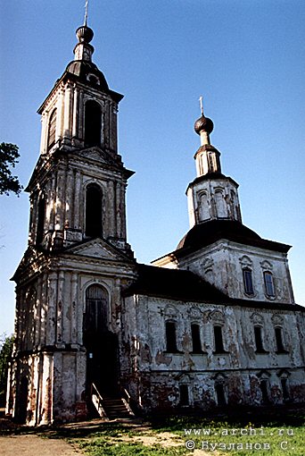 Uglich district. Uglich. Church of Kazan Icon of the Virgin. XVIII 