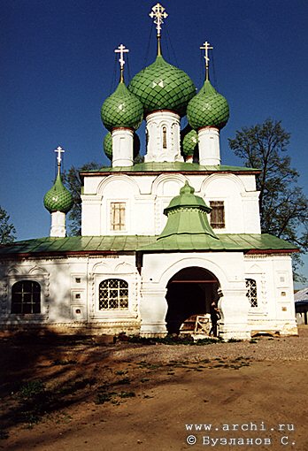 Uglich district. Uglich. Monastery of Alexy. Church of John the Precursor. XVII 