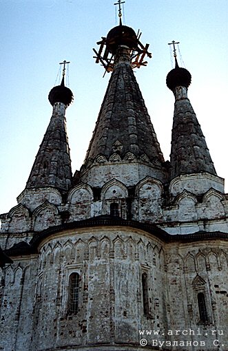 Uglich district. Uglich. Monastery of Alexy. Assumption (Wonderful) Church. Fragment. XVII 