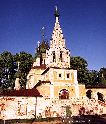 Uglich district. Uglich. Monastery of Alexy. Church of John the Precursor. XVII 