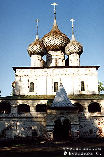 Uglich district. Uglich. Resurrection Monastery. Resurrection Church. XVII 