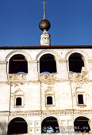 Uglich district. Uglich. Resurrection Monastery. Belfry. XVII 
