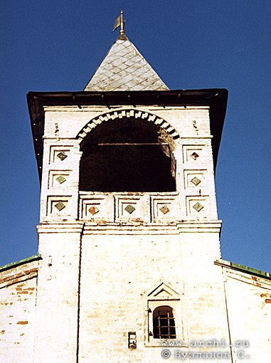 Uglich district. Uglich. Resurrection Monastery. Refectory. Fragment. XVII 