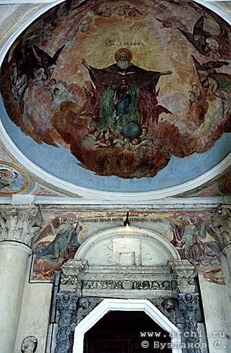 Uglich district. Uglich. Saviour-Transfiguration Church. Fragment. XVIII 