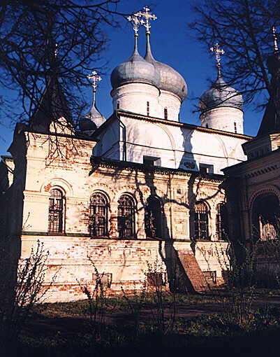 Pereslavl-Zalessky district. Pereslavl-Zalessky. Monastery of Feodor Stratilat, the Great Martyr. Church of Feodor Stratilat, the Great Martyr. XVIII cent.