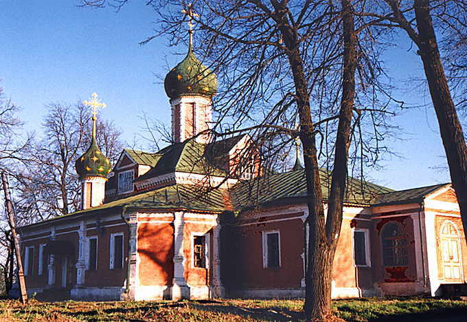 Pereslavl-Zalessky district. Pereslavl-Zalessky. Monastery of Feodor Stratilat, the Great Martyr. Initiation Church. XVIII cent.
