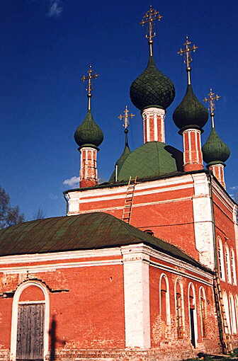 Pereslavl-Zalessky district. Pereslavl-Zalessky. Church of Alexandre Nevsky. XVIII cent.