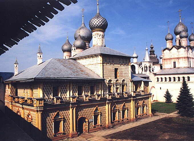 Rostov district. Rostov. Kremlin. Church of Hodigitria. XVII cent.