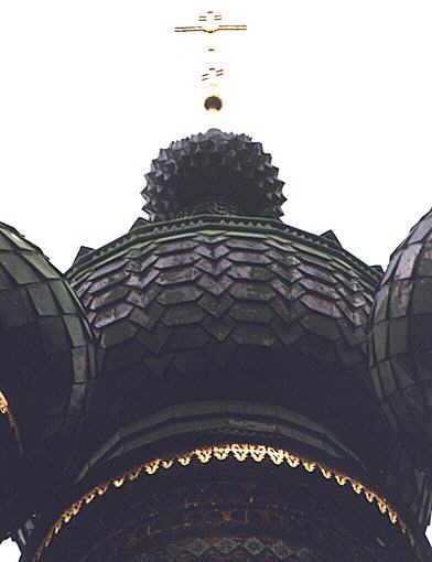Yaroslavl. Church of John the Precursor, Tolchkovo. Fragment. XVII cent.
