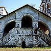 Uglich district. Uleyma. Nikolo-Uleyma Monastery. Initiation Church. Fragment. XVI 
