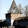 Uglich district. Uleyma. Nikolo-Uleyma Monastery. Tower. XVIII 
