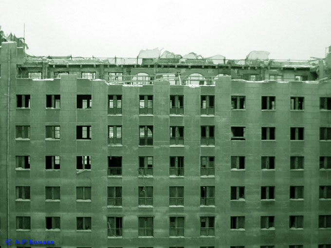 Good-bye, Muscovites! Hotel "Moscow";. The chronicle of destruction. Photogallery by Alexey Komlev