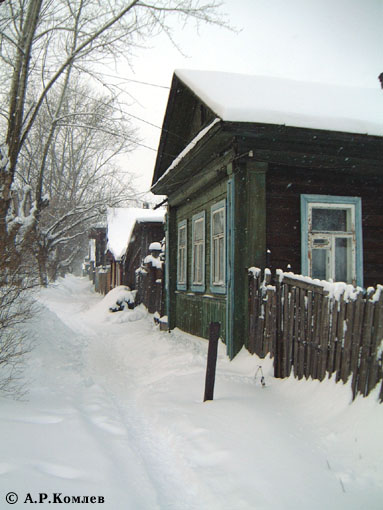 Зимний пейзаж. 2001, 31 декабря.