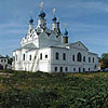 Территория Благовещенского монастыря; вид с северо-восточной стороны. 2002, 2 июня.