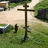 Памятный крест, установленный в месте Ильинского родника. 2002, 13 июня.