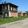 Село Карачарово. Фрагмент береговой улицы. 2002, 13 июня.