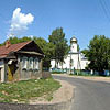 Село Карачарово. Общий вид кладбищенского храма с южной стороны. 2002, 13 июня.