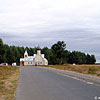 Общий вид кладбищенского храма на Вербовском посёлке. 2001, 31 августа.