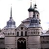 Yaroslavl. Tolgsky Monastery. Holy Gate with Church of St. Nikolas. Photo 2001