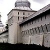 Yaroslavl. Tolgsky Monastery. Northen part of the west pryaslo of the wall. Photo 2001