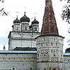 Iosifo-Volokolamsky Monastery. Nikolskaya Tower. View at the Church from the east.